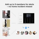 Alarm System for Home Security,24Pcs WiFi+GSM/4G No Monthly Fee Wireless Securit... - Image 10