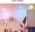 PHILIPS Smart 5-6 Inch Retrofit Recessed Downlight 4-Pack, 1150 Lumens, LED Colo... - Image 6
