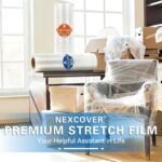NEXCOVER 18 Inch Stretch Wrap - 1200 Feet | 60 Gauge, 2 Roll Clear Plastic Self-... - Image 7