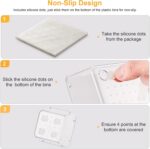 SMARTAKE 13-Piece Drawer Organizers with Non-Slip Silicone Pads, 5-Size Desk Bat... - Image 8