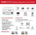 Canon PIXMA TS7720 Wireless All-in-One Color Inkjet Printer – Print, Copy, Scan ... - Image 7
