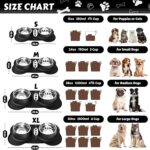 AsFrost Dog Food Bowls Stainless Steel & Water Dish with No-Spill and Non-Skid, ... - Image 4