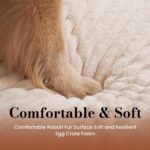Dog Beds for Large Sized Dog, Orthopedic Pet Bed with Waterproof Lining, Soft Sh... - Image 5