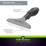 FURminator Dog/Cat Grooming Rake, Grooming Tool, Removes Loose Hair and Tangles,... - Image 8