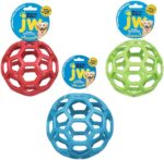 JW Pet Hol-ee Roller Dog Toy Puzzle Ball, Natural Rubber, Small (3 Inch Diameter... - Image 3