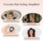 Kitsch Spiral Hair Ties for Women – Coiled Plastic Hair Ties No Damage, Ponytail... - Image 7