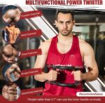 Twister Arm Trainer, 30-120 lbs Adjustable Twister Arm Chest Exerciser with 4 Sp... - Image 5