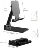 Phone Stand for Desk Cell Phone Holder Stands for iPhones, Black | Mini, Cute, P... - Image 7