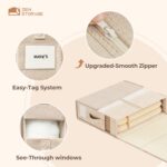 6Pack Sheet Organizers and Storage - King/Queen Size Sheet Storage Organizer wit... - Image 6