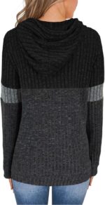 Lylinan Womens Cozy Textured Sweaters Fall Fashion Hoodies Trendy Outfits S-XXL - Image 5