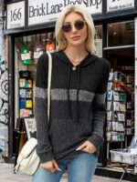 Lylinan Womens Cozy Textured Sweaters Fall Fashion Hoodies Trendy Outfits S-XXL - Image 6