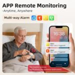 CallToU Wi-Fi Wireless Caregiver Pager Call Button for Elderly at Home, APP Emer... - Image 3