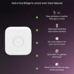 Philips Hue Essential Smart LED A19 Bulb 4-Pack, White and Color Ambiance, E26, ... - Image 7