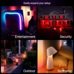 Philips Hue Essential Smart LED A19 Bulb 4-Pack, White and Color Ambiance, E26, ... - Image 9