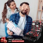 KingTool 276-Piece Tool Set Kit - Tool kit with 12V Cordless Power Drill Driver ... - Image 3