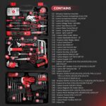 KingTool 276-Piece Tool Set Kit - Tool kit with 12V Cordless Power Drill Driver ... - Image 4