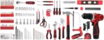 KingTool 276-Piece Tool Set Kit - Tool kit with 12V Cordless Power Drill Driver ... - Image 6