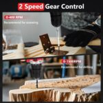 KingTool 276-Piece Tool Set Kit - Tool kit with 12V Cordless Power Drill Driver ... - Image 8