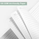CAGIE Lined Journal Notebook for Women Men 320 Pages 100 Gsm Paper Thick Journal... - Image 8