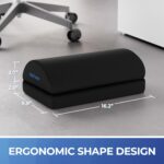 BlissTrends Foot Rest for Under Desk at Work-Versatile Foot Stool with Washable ... - Image 4