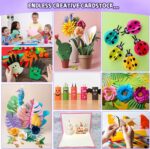 75 Colors Colored Cardstock Paper Bulk 150 sheets 8.5 x 11", Construction Paper,... - Image 8