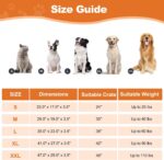 POCBLUE Deluxe Washable Dog Bed for Large Dogs Dog Crate Mat 35 Inch Comfy Fluff... - Image 7