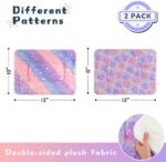 2 Pack Cat Blanket for Indoor Cat, Warm Calming Kitten & Puppy Beds for Anxiety ... - Image 3