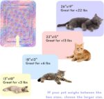2 Pack Cat Blanket for Indoor Cat, Warm Calming Kitten & Puppy Beds for Anxiety ... - Image 4