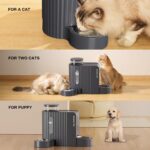 Gardner Pet Automatic Gravity Cat Food Feeder and Water Dispenser Stainless Stee... - Image 8