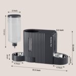 Gardner Pet Automatic Gravity Cat Food Feeder and Water Dispenser Stainless Stee... - Image 10