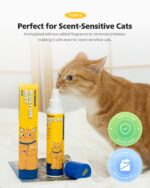 PETHROOM] Unscented Cat Moisture Mist – Natural Leave-In Conditioner Spray for C... - Image 7