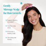 HEETA Scalp Massager 2 Pack for Hair Growth, Soft Silicone Bristles to Remove Da... - Image 3