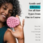 HEETA Scalp Massager 2 Pack for Hair Growth, Soft Silicone Bristles to Remove Da... - Image 9