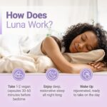 Nested Naturals Luna Sleep Aid - Non-Habit Forming Natural Sleeping Pills for Ad... - Image 3