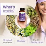 Nested Naturals Luna Sleep Aid - Non-Habit Forming Natural Sleeping Pills for Ad... - Image 5