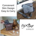 Flex Flap Cell Phone Holder & Flexible Tablet Stand for Airplane Travel, Desk, B... - Image 6