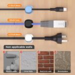Cord Organizer Holder, 2025 New Desk Cable Management, Cable Clips Organize Phon... - Image 6
