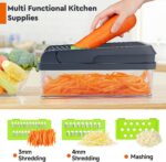 MealHelper 12-in-1 Vegetable Chopper, 7 Blade Veggie Chopper, Practical Food Cho... - Image 6