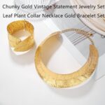Gold Necklaces for Women Chunky Gold Silver Choker Necklace Statement Egyptian J... - Image 4