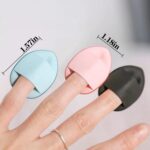 40 PCS Mini Makeup Puff Triangle Makeup Puff Finger Soft Setting Sponge Mineral ... - Image 3