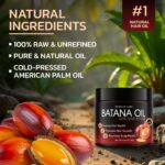 Batana Oil for Hair Growth - 100% Pure & Unrefined - Raw Natural Dr. Sebi Botana... - Image 3