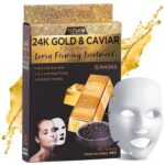 Azure Cosmetics 24K Gold and Caviar Anti Aging Luxury Face Mask - Hydrating & Fi... - Image 7