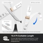 Kasa Smart LED Light Strip, 16.4ft WiFi LED Strip Works with Alexa, Google Home,... - Image 9