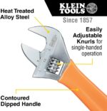 Klein Tools D5074 Adjustable Wrench Set, Extra Capacity, 6-Inch, 8-Inch, 10-Inch... - Image 3