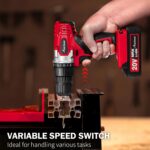 AVID POWER 20V Cordless Drill Set for Home DIY & Beginner Projects - Lightweight... - Image 6