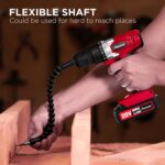 AVID POWER 20V Cordless Drill Set for Home DIY & Beginner Projects - Lightweight... - Image 8