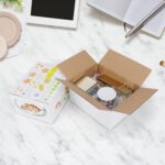 40 Pack Small Shipping Boxes 8x6x4 Inches, White Corrugated Cardboard Mailing Bo... - Image 4