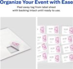 Avery Flexible Printable Name Tags, 2-1/3" x 3-3/8", Matte White, 160 Removable ... - Image 4