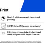 HP Laserjet Pro 3001dw Wireless Black & White Printer, Best-for-Office (3G65OF) - Image 3