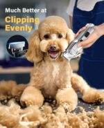 oneisall Dog Grooming Kit for Thick/Matted Hair with Stainless Steel Blade | Pow... - Image 3